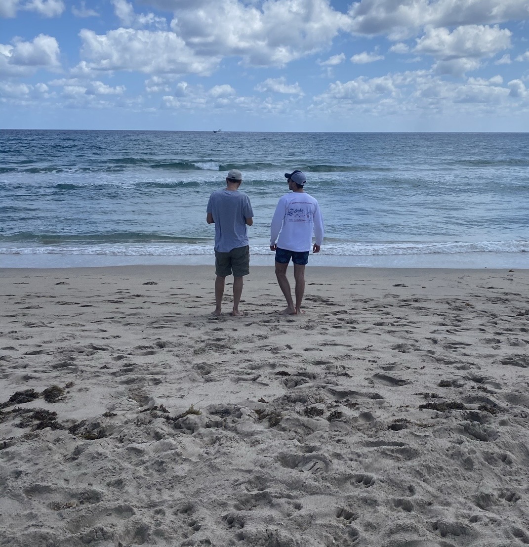 Jason with his dad